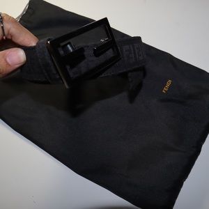 Size 28 | 70 Black Fendi Belt